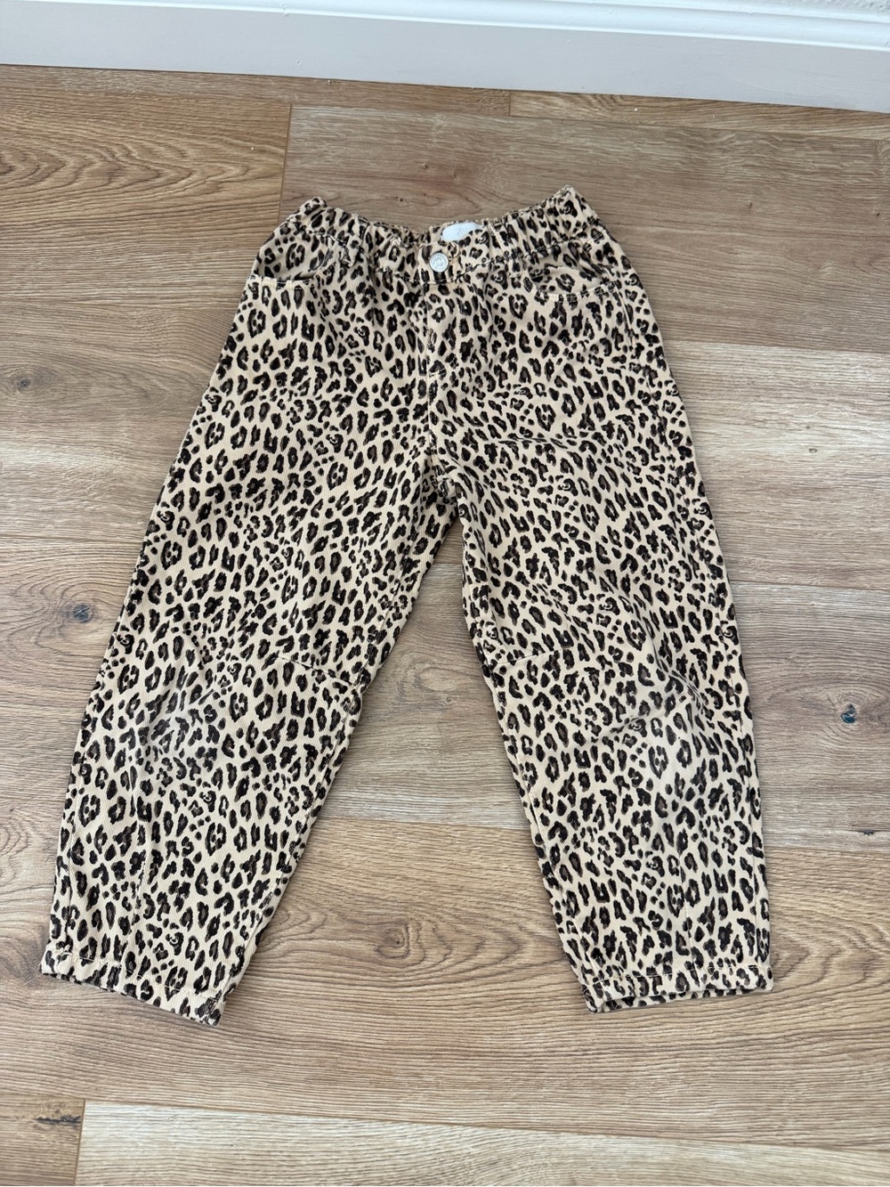 2 PAIRS Zara Paperboy Elastic-Waist Kids Jeans